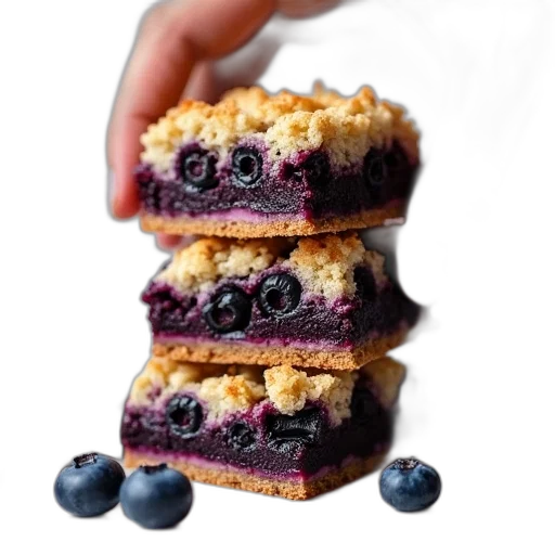 food, crown, stack, blueberry transparent PNG cut-out
