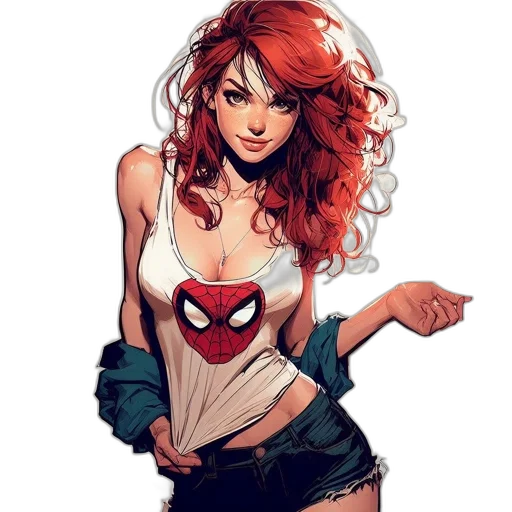 dress, mask, comic book art, concept art transparent PNG cut-out