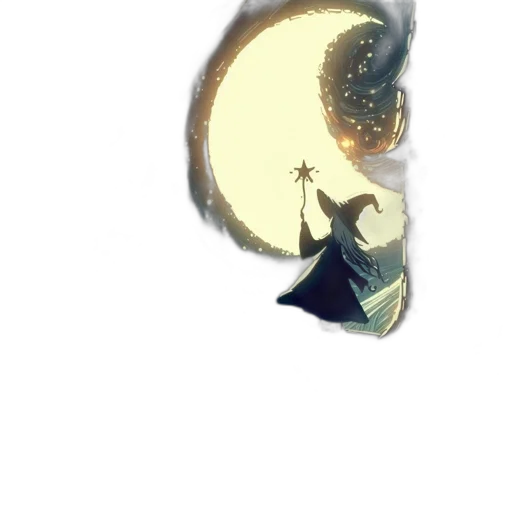 mask, dragon, staff, creature transparent PNG cut-out