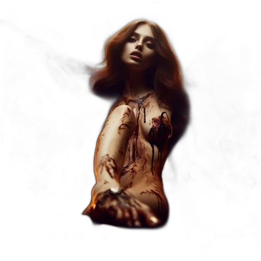 dress, concept art, photorealistic, fantasy art transparent PNG cut-out