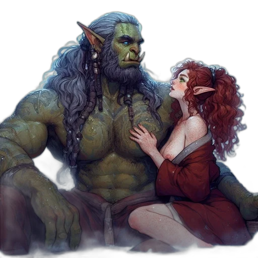 fantasy art, concept art, comic book art, pixel art transparent PNG cut-out