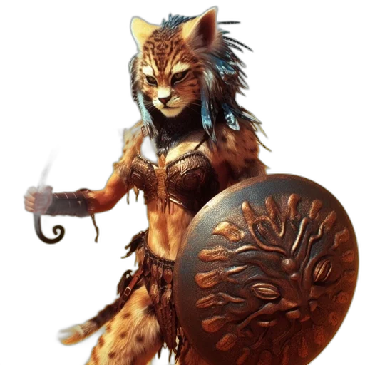 staff, jewelry, animal, fantasy art transparent PNG cut-out