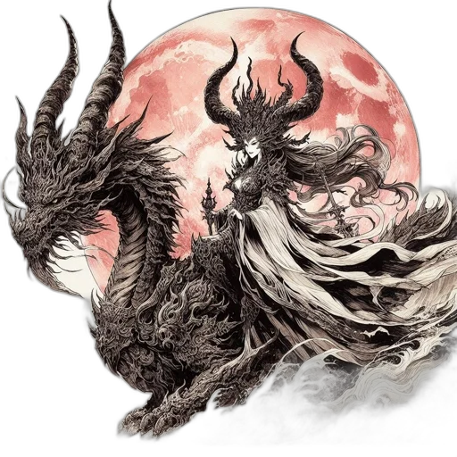 dragon, creature, animal, mask transparent PNG cut-out