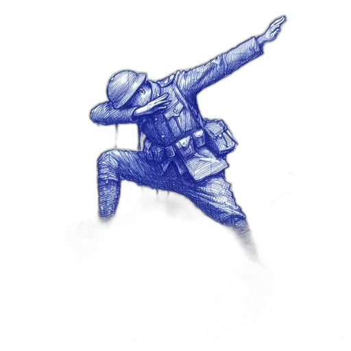 weapon, staff, jacket, robot transparent PNG cut-out