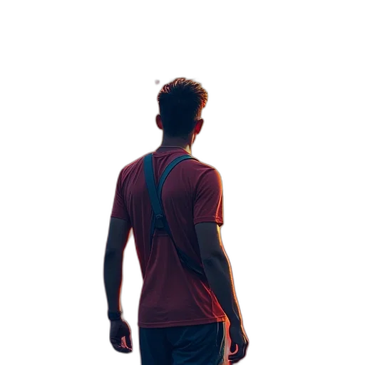 jacket, staff, face, dress transparent PNG cut-out