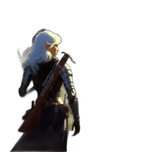 sword, weapon, jacket, dragon transparent PNG cut-out