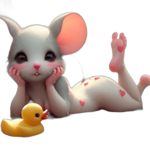 animal, creature, 3d render, concept art transparent PNG cut-out