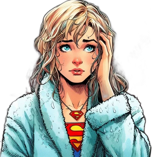 face, comic book art, cartoon, pixel art transparent PNG cut-out
