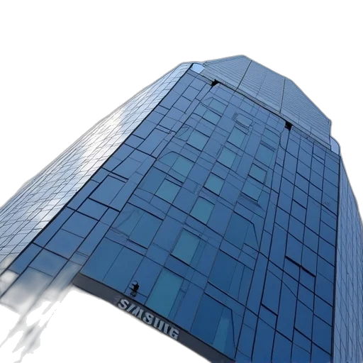 building, umbrella, 3d render, photorealistic transparent PNG cut-out