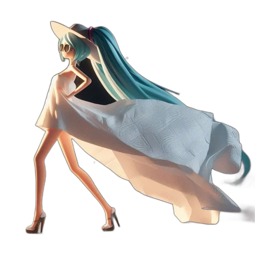 dress, umbrella, weapon, creature transparent PNG cut-out