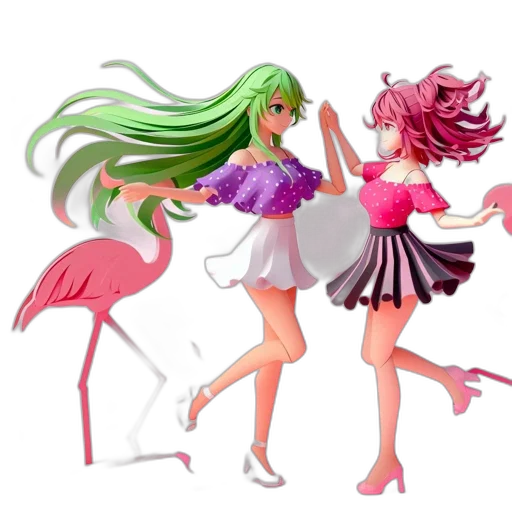 dress, concept art, 3d render, pixel art transparent PNG cut-out
