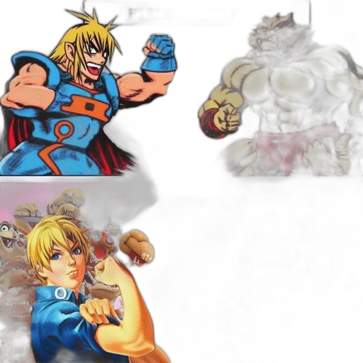 concept art, comic book art, fantasy art, pixel art transparent PNG cut-out