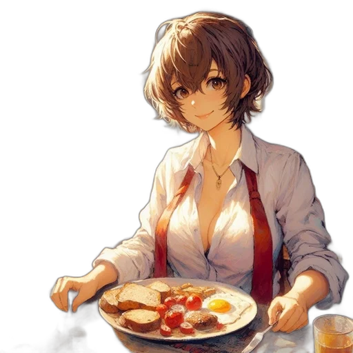 food, dress, staff, jacket transparent PNG cut-out
