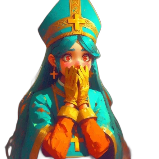 mask, face, staff, crown transparent PNG cut-out