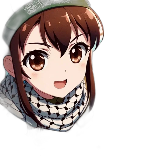 hat, face, weapon, jacket transparent PNG cut-out