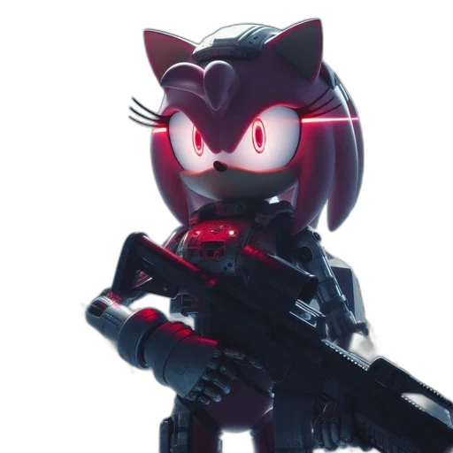 weapon, robot, staff, concept art transparent PNG cut-out