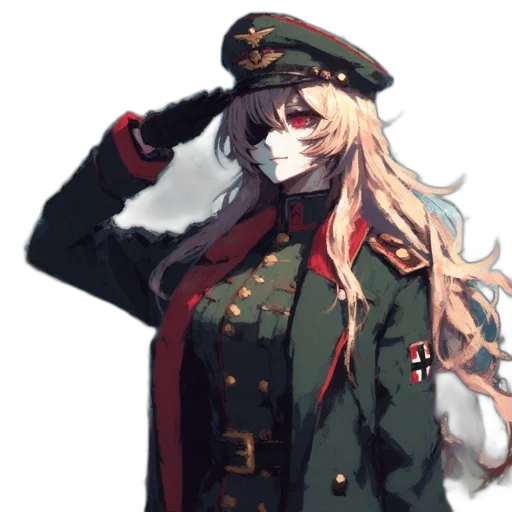 hat, staff, jacket, weapon transparent PNG cut-out