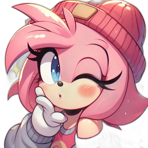 hat, anime, pixel art, cartoon transparent PNG cut-out