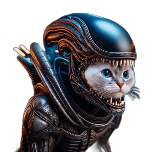 robot, creature, mask, animal transparent PNG cut-out