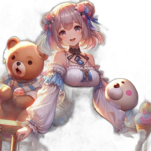 staff, dress, weapon, creature transparent PNG cut-out