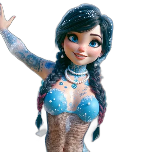 3d render, concept art, fantasy art, cartoon transparent PNG cut-out