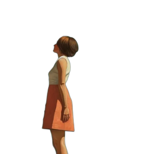 dress, staff, face, jacket transparent PNG cut-out