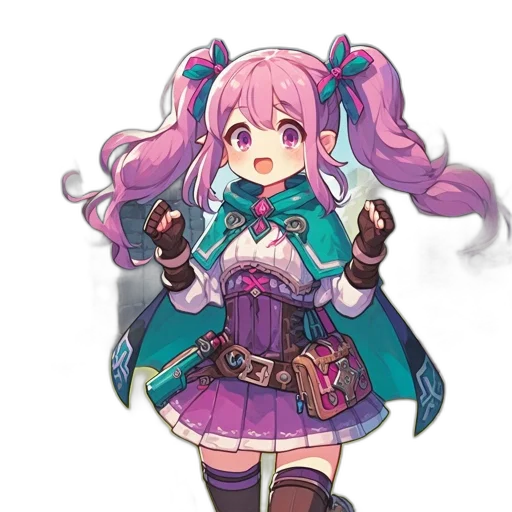 staff, weapon, dress, anime transparent PNG cut-out