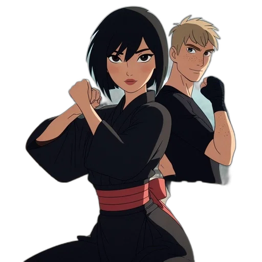 concept art, comic book art, cartoon, anime transparent PNG cut-out
