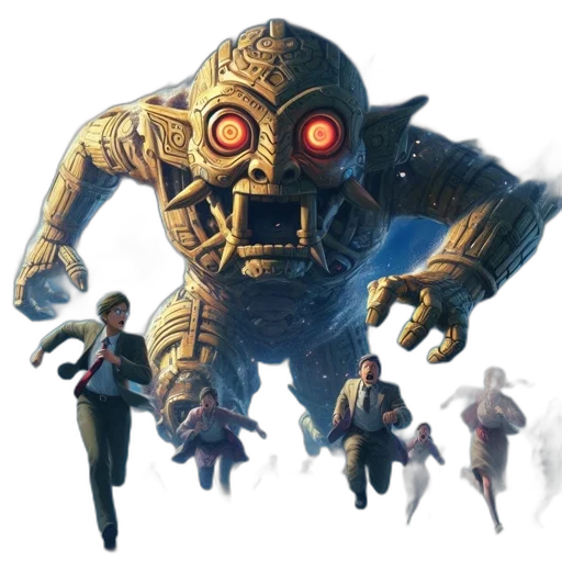 robot, creature, mask, face transparent PNG cut-out
