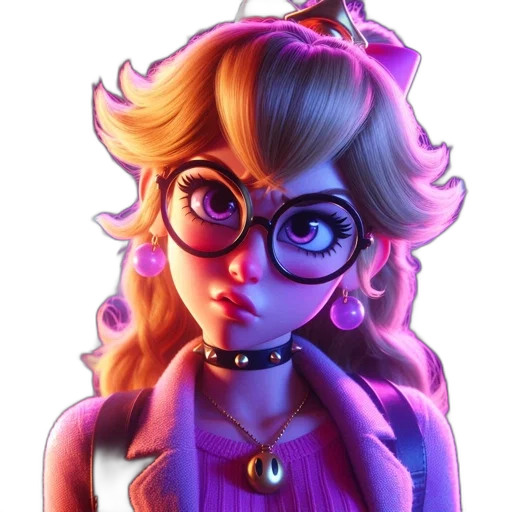 dress, staff, crown, face transparent PNG cut-out