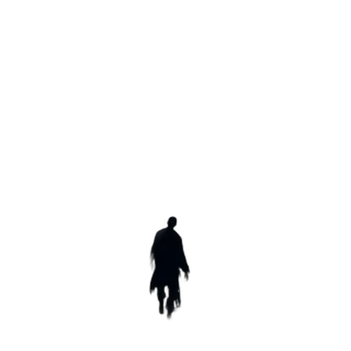robot, creature, jacket, staff transparent PNG cut-out