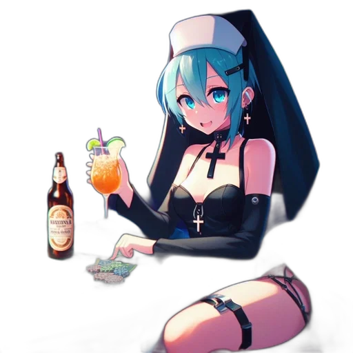 bottle, robot, dress, food transparent PNG cut-out