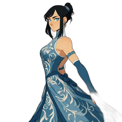 dress, concept art, fantasy art, pixel art transparent PNG cut-out