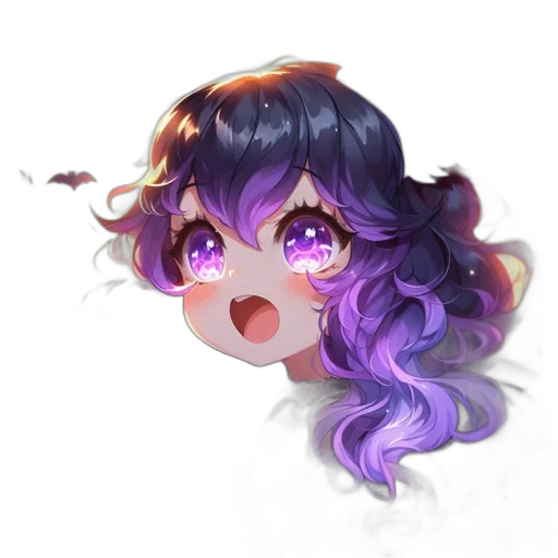 creature, mask, face, hair transparent PNG cut-out