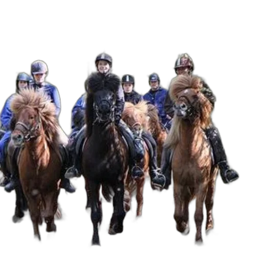 concept art, group, people, riding transparent PNG cut-out