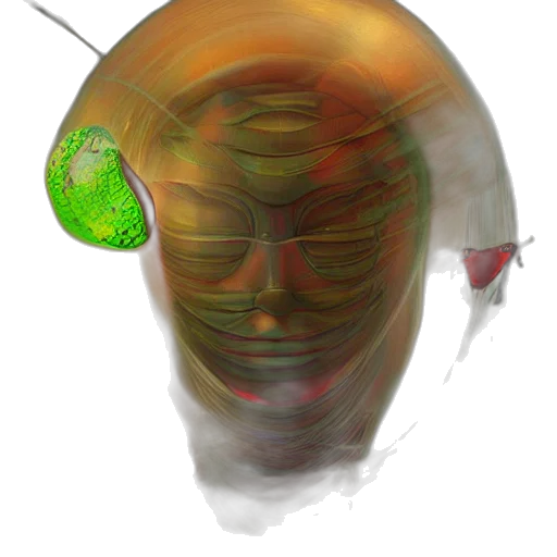 mask, face, robot, creature transparent PNG cut-out