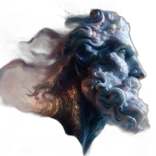 face, mask, hair, dragon transparent PNG cut-out