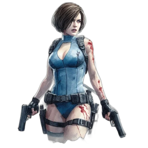 concept art, comic book art, pixel art, 3d render transparent PNG cut-out