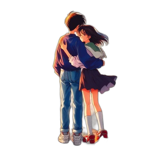 jacket, dress, pixel art, anime transparent PNG cut-out