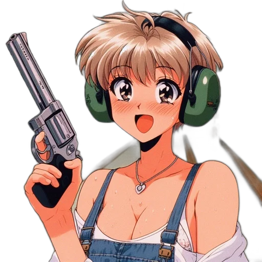 weapon, staff, anime, cartoon transparent PNG cut-out