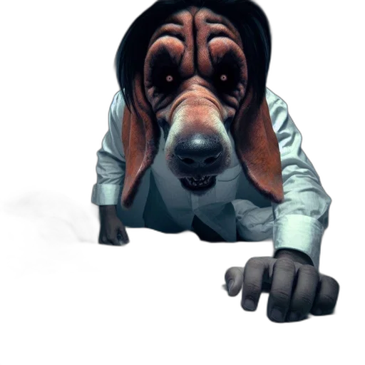 staff, animal, creature, face transparent PNG cut-out