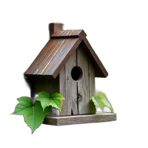 building, 3d render, photorealistic, wooden transparent PNG cut-out