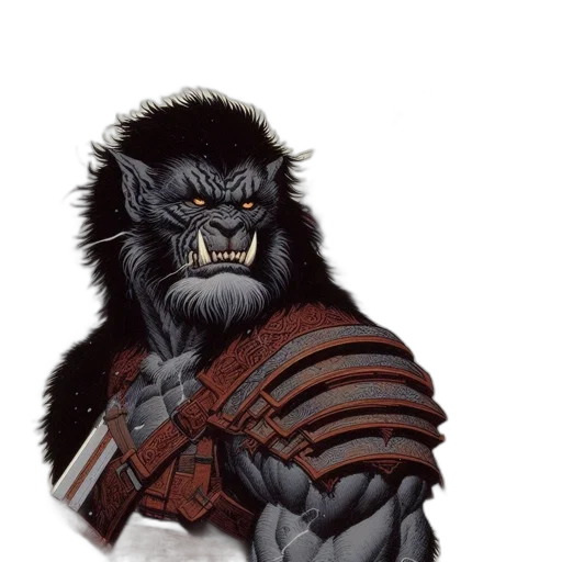 animal, creature, fantasy art, concept art transparent PNG cut-out