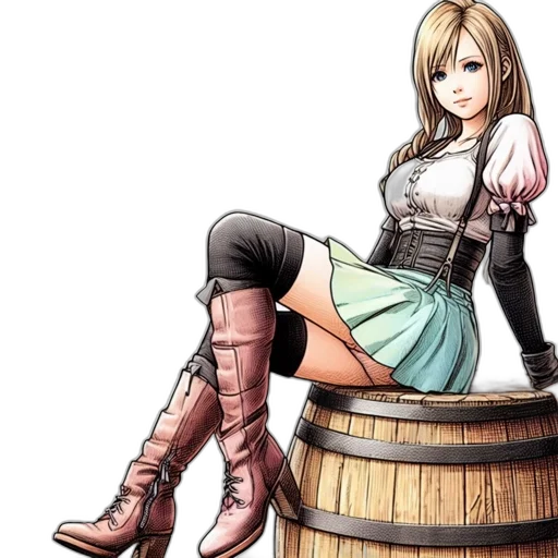 dress, weapon, concept art, fantasy art transparent PNG cut-out