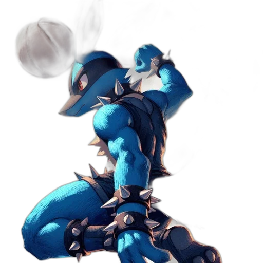 dragon, staff, mask, robot transparent PNG cut-out