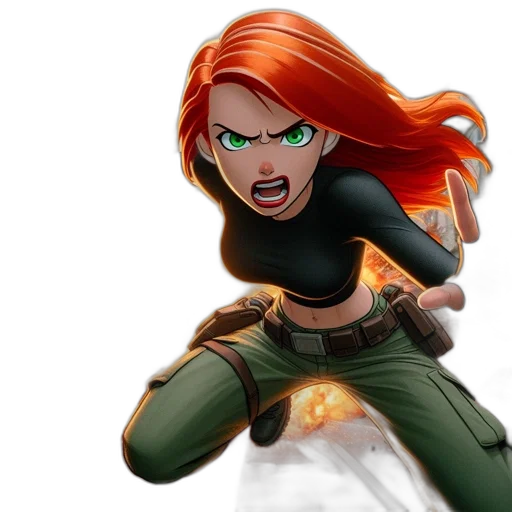 comic book art, concept art, 3d render, fantasy art transparent PNG cut-out