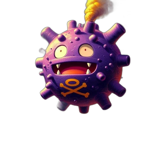 creature, crown, weapon, staff transparent PNG cut-out