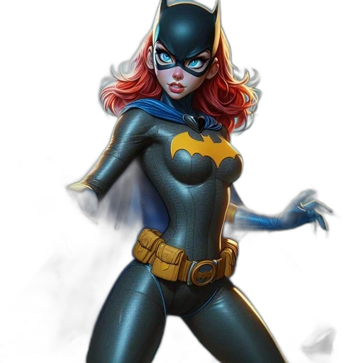 comic book art, concept art, fantasy art, cartoon transparent PNG cut-out