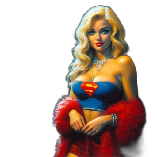 dress, jewelry, comic book art, fantasy art transparent PNG cut-out