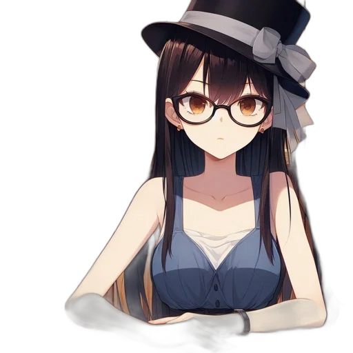 hat, dress, staff, crown transparent PNG cut-out